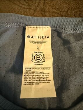 Athleta Light Blue Tank Top